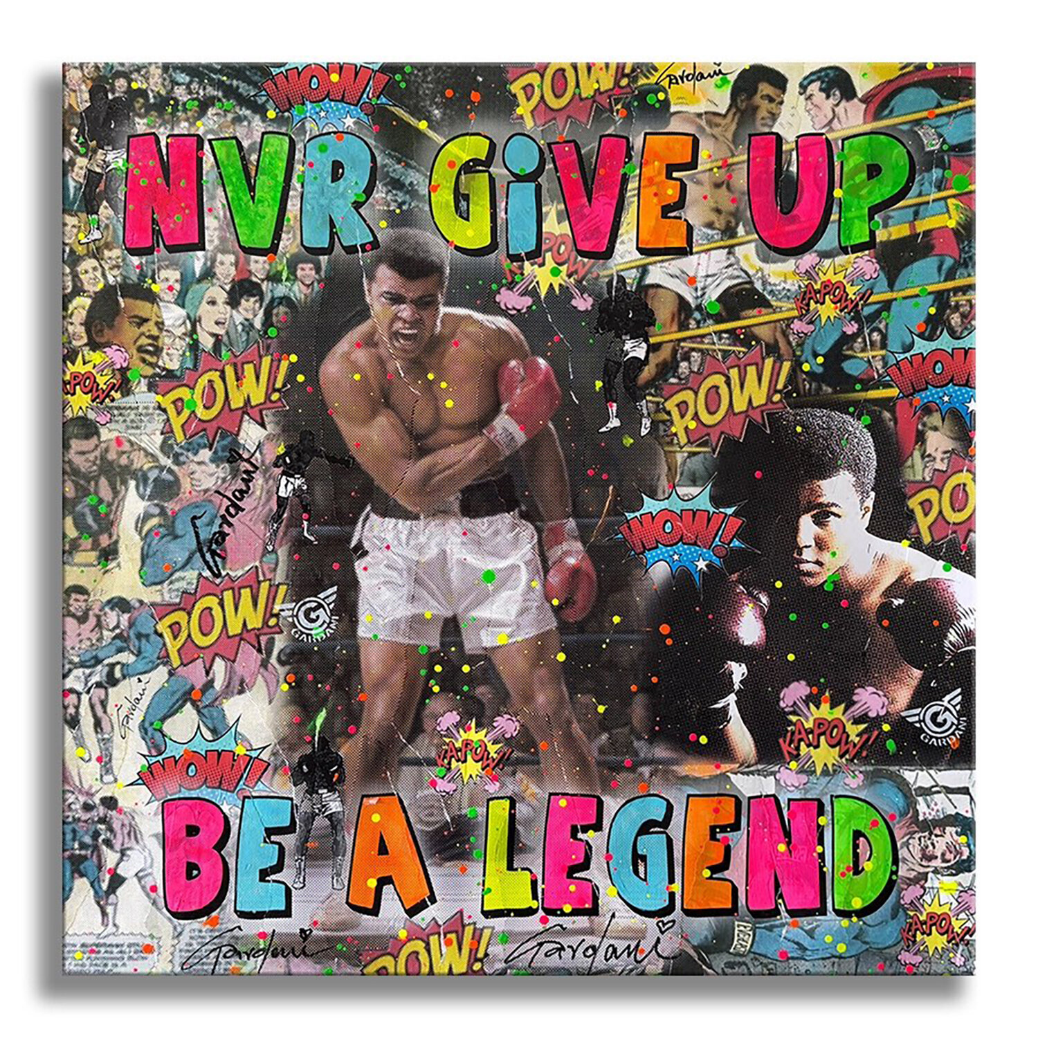 Ali the legend – Original Painting on canvas Gardani