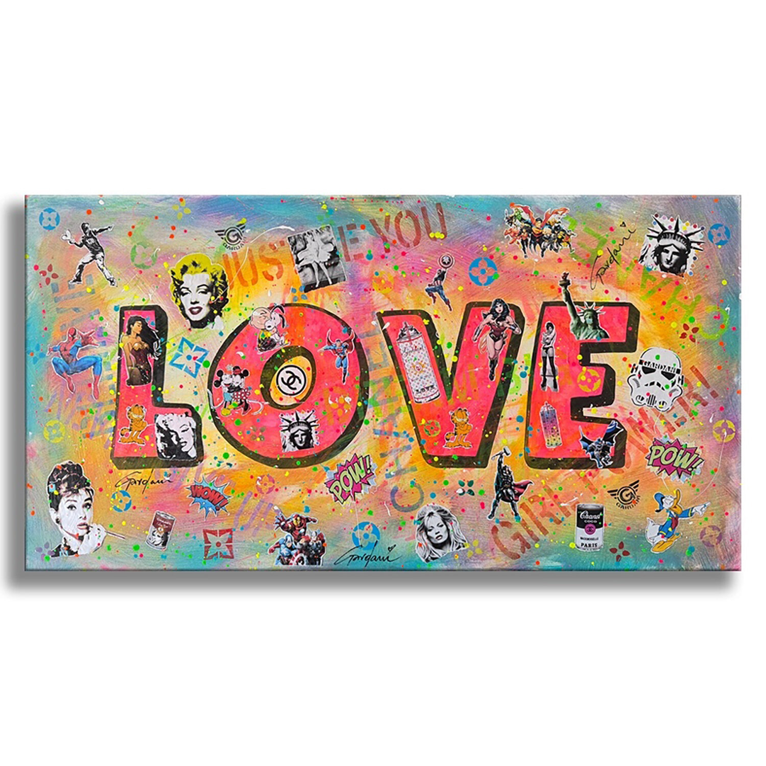 Moon Love – Original Painting on Canvas Gardani