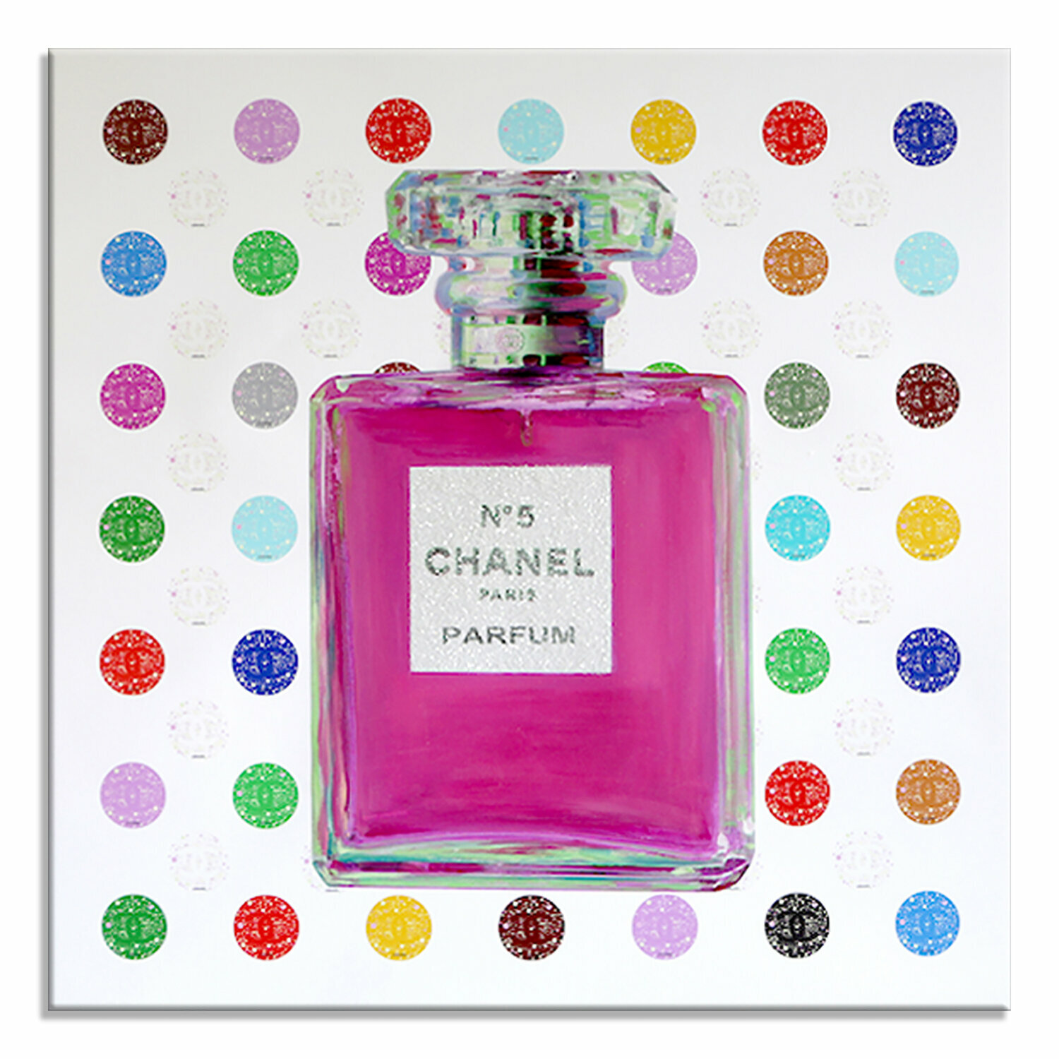 Chanel Let me out - Original Painting on Canvas Gardani Dipinto originale in vendita