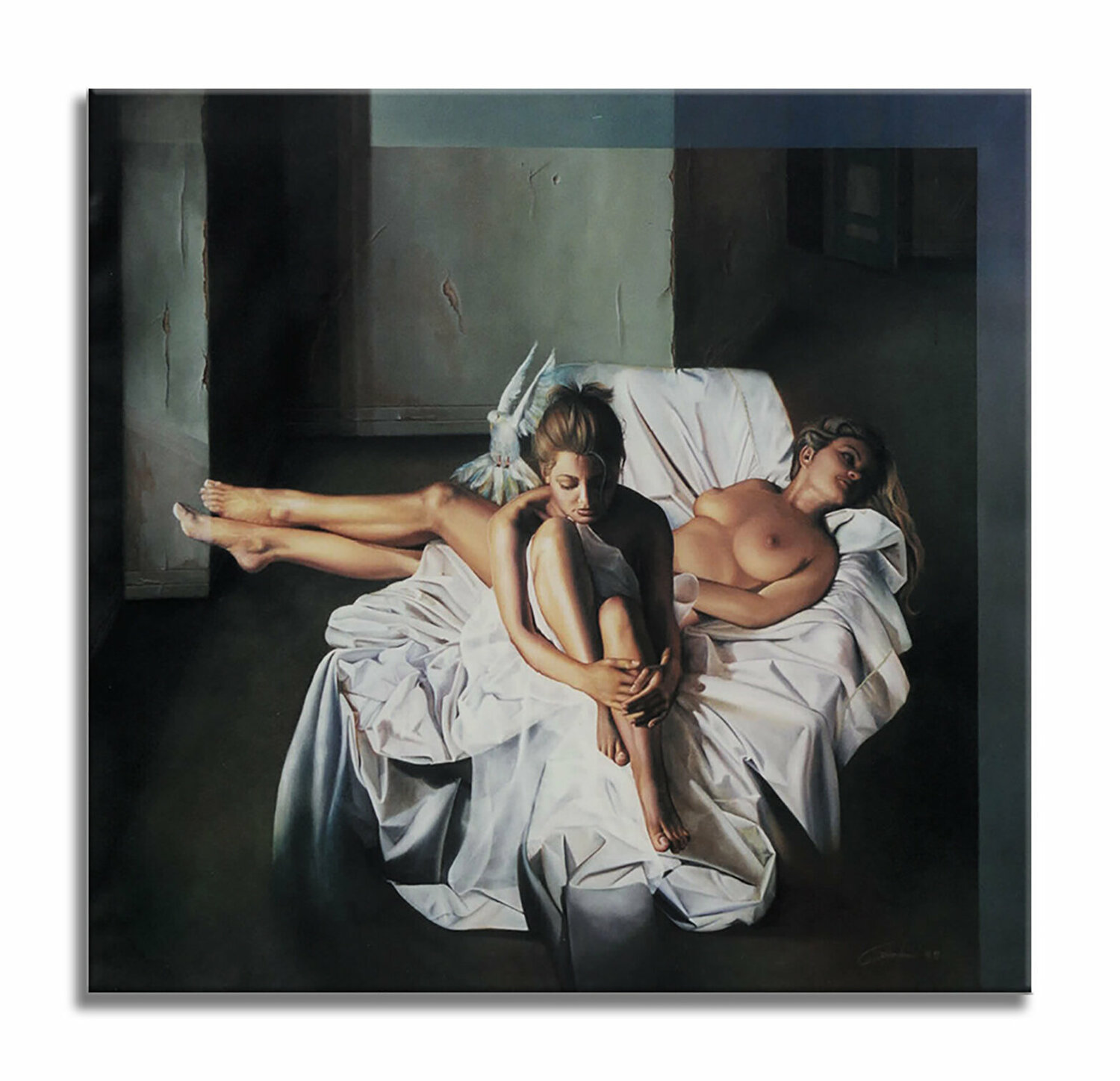 Sunset prelude - Original Painting on Canvas Gardani