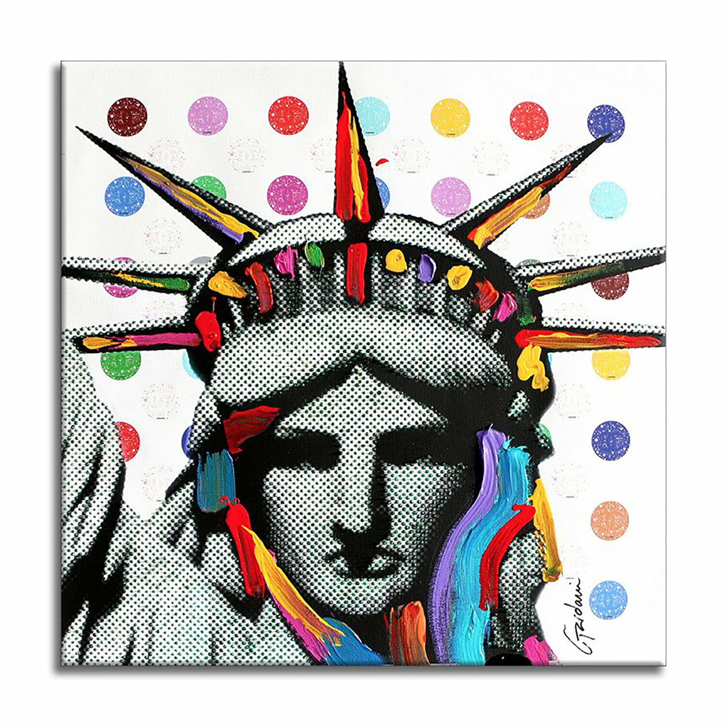 Liberty Deluxe - Original Painting on Canvas Gardani