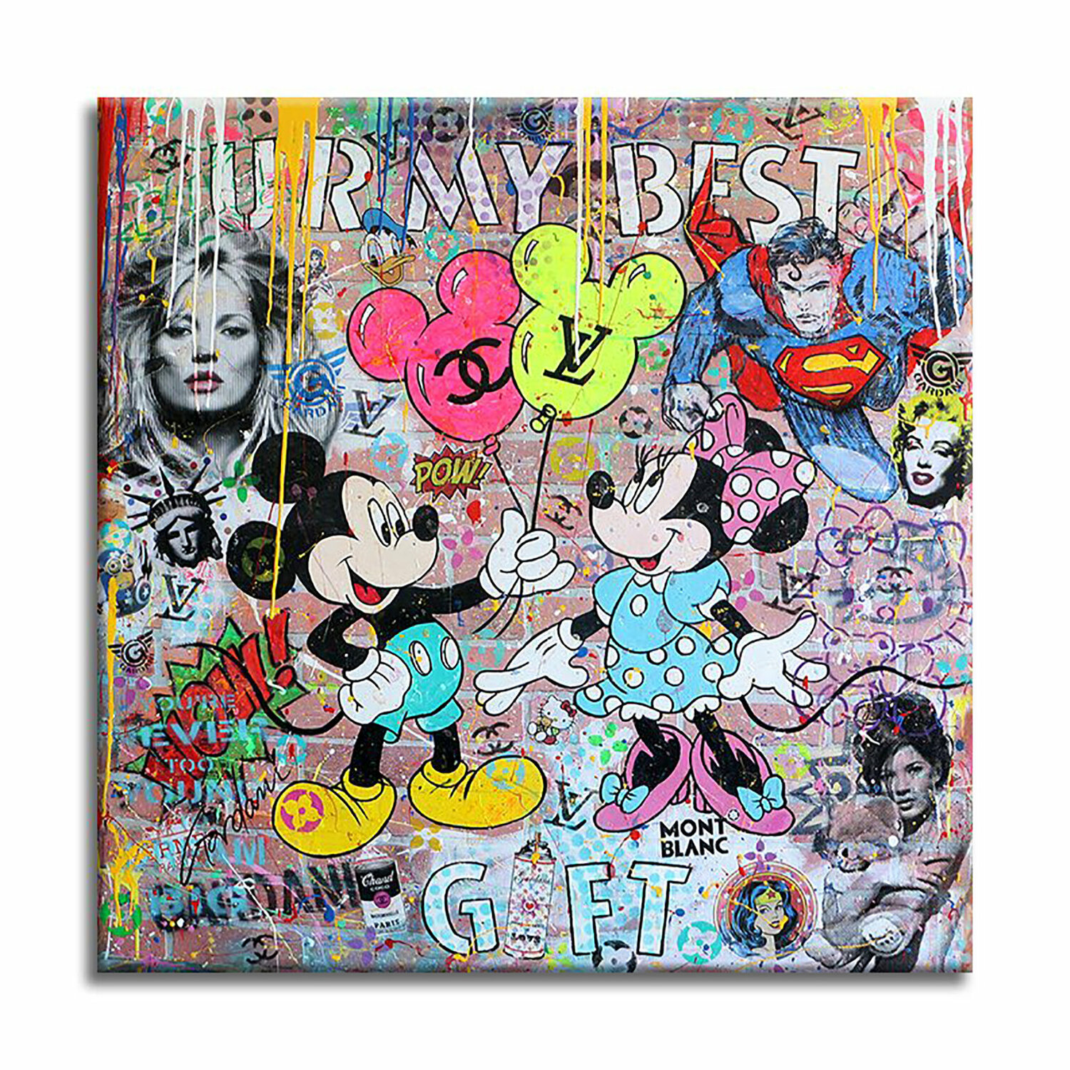 U R My Gift - Original Painting on Canvas Gardani