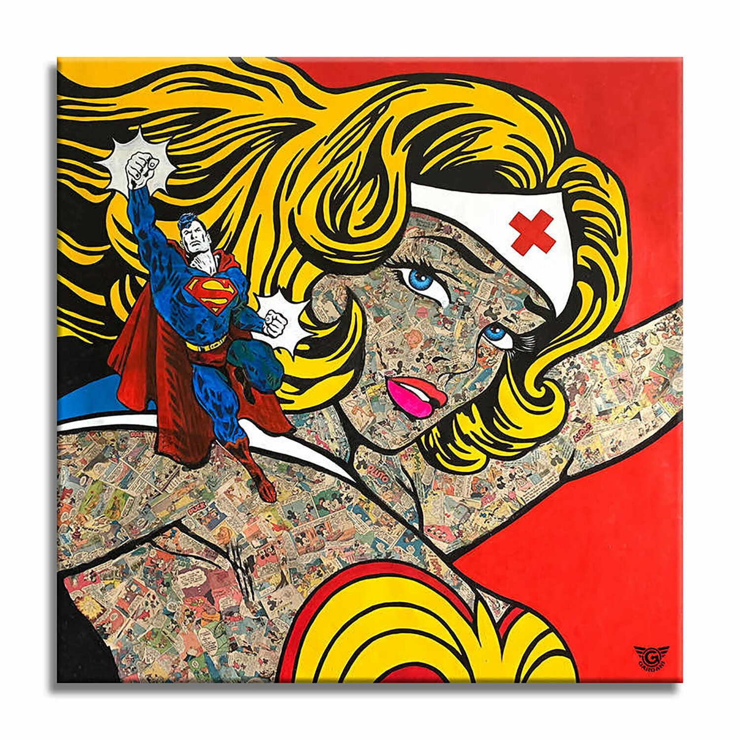 Wish to come true - Original Painting on Canvas Gardani