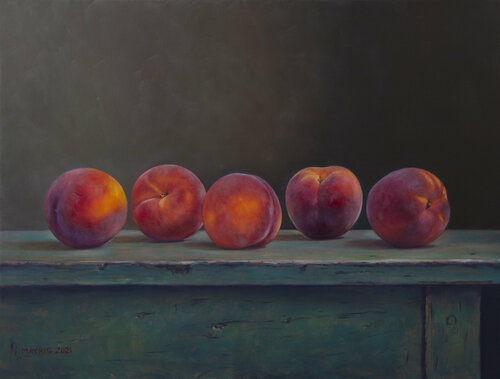 Five in a row di Mayrig Simonjan, Pittura in vendita su Singulart