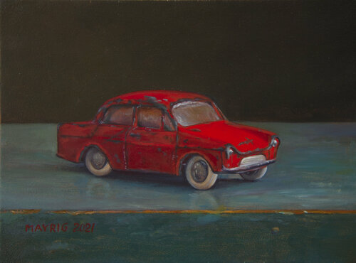 Old time favorite: DAF van Mayrig Simonjan, Schilderij te koop op Singulart