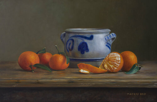 Cologne Mandarin di Mayrig Simonjan, Pittura in vendita su Singulart