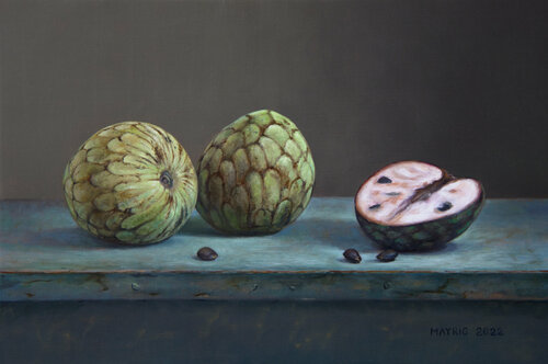 Jamaica Apple di Mayrig Simonjan, Pittura in vendita su Singulart