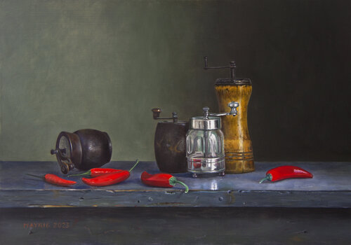 Fresh or crushed? von Mayrig Simonjan, Malerei kaufen auf Singulart