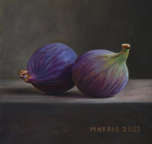 Tasty Figs van Mayrig Simonjan, Schilderij te koop op Singulart