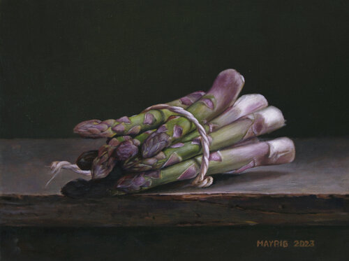 Asparagus van Mayrig Simonjan, Schilderij te koop op Singulart
