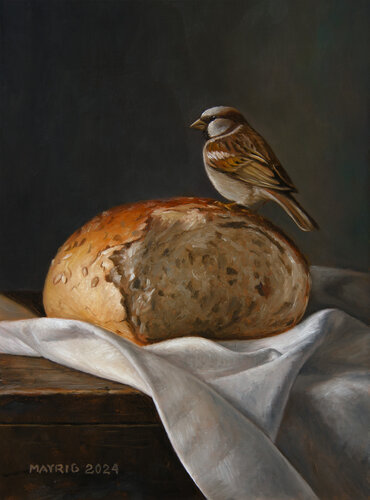 No worry for food van Mayrig Simonjan, Schilderij te koop op Singulart