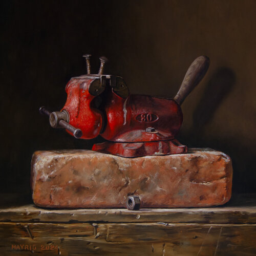 Heavy metal dog van Mayrig Simonjan, Schilderij te koop op Singulart
