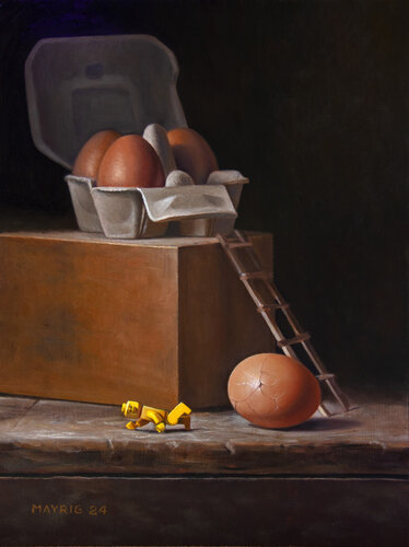 Be brave, don't give up! de Mayrig Simonjan, Pintura a la venta en Singulart