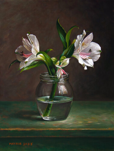 Inca Lily de Mayrig Simonjan, Pintura a la venta en Singulart