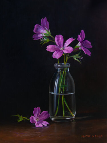 Delicate Lilac di Mayrig Simonjan, Pittura in vendita su Singulart