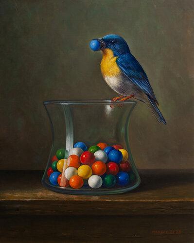 Gummicatcher di Mayrig Simonjan, Pittura in vendita su Singulart
