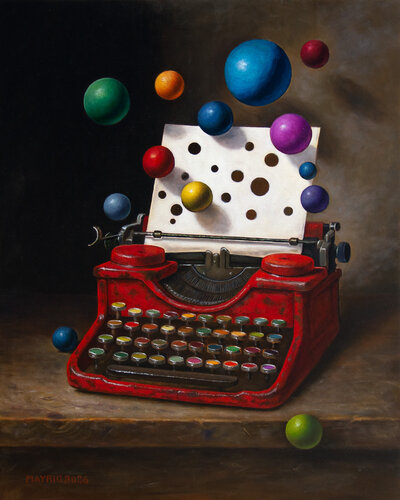 New Ideas van Mayrig Simonjan, Schilderij te koop op Singulart