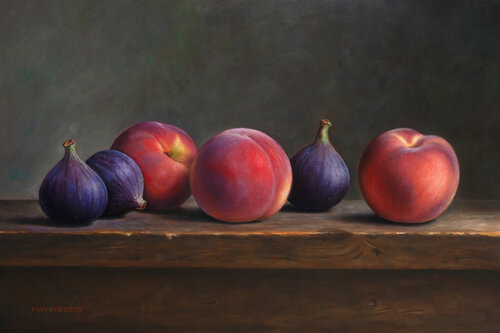Red and Purple van Mayrig Simonjan, Schilderij te koop op Singulart