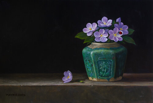 Lovely Lilac di Mayrig Simonjan, Pittura in vendita su Singulart