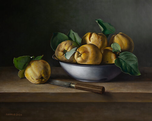 Quince Gathering by Mayrig Simonjan, Painting for Sale on Singulart