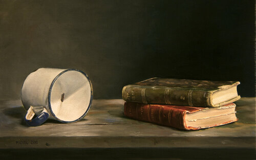 Thirst to read van Mayrig Simonjan, Schilderij te koop op Singulart