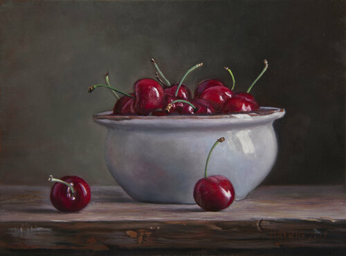 Cherries di Mayrig Simonjan, Pittura in vendita su Singulart