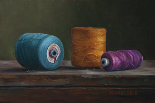 Thread and Color di Mayrig Simonjan, Pittura in vendita su Singulart