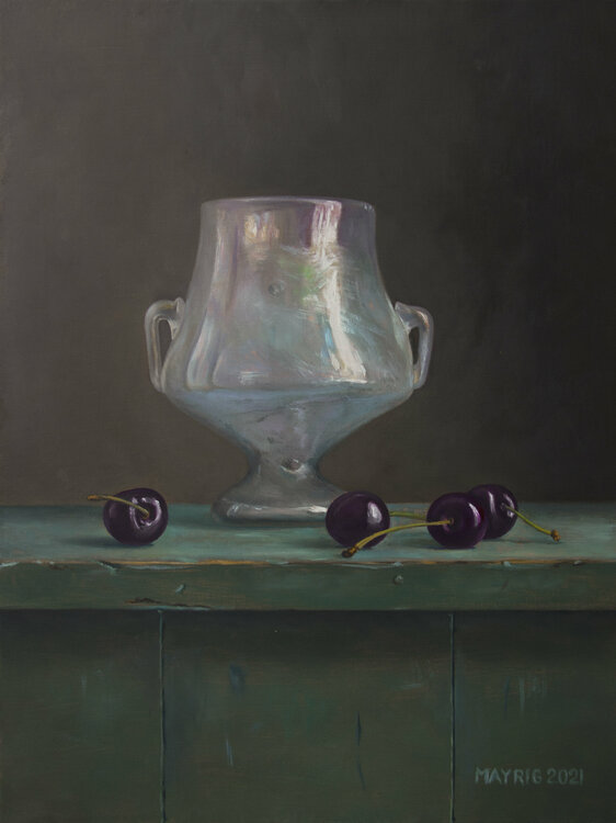 A black cherry drink Mayrig Simonjan