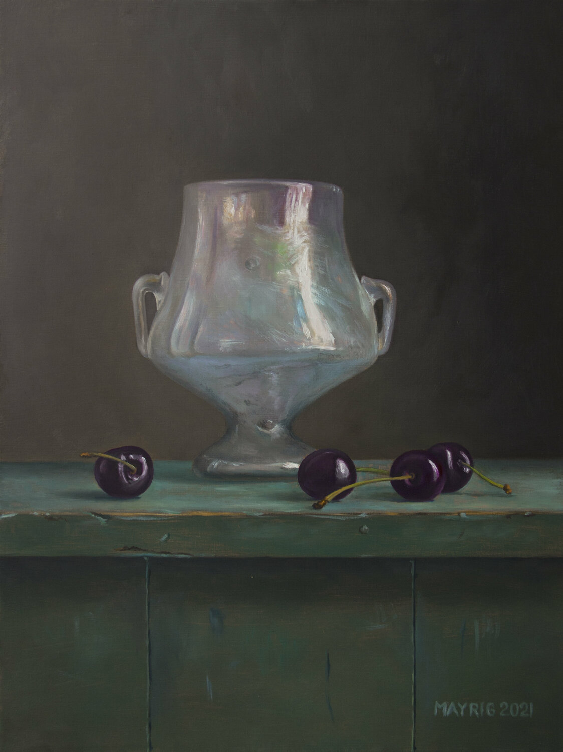A black cherry drink Mayrig Simonjan