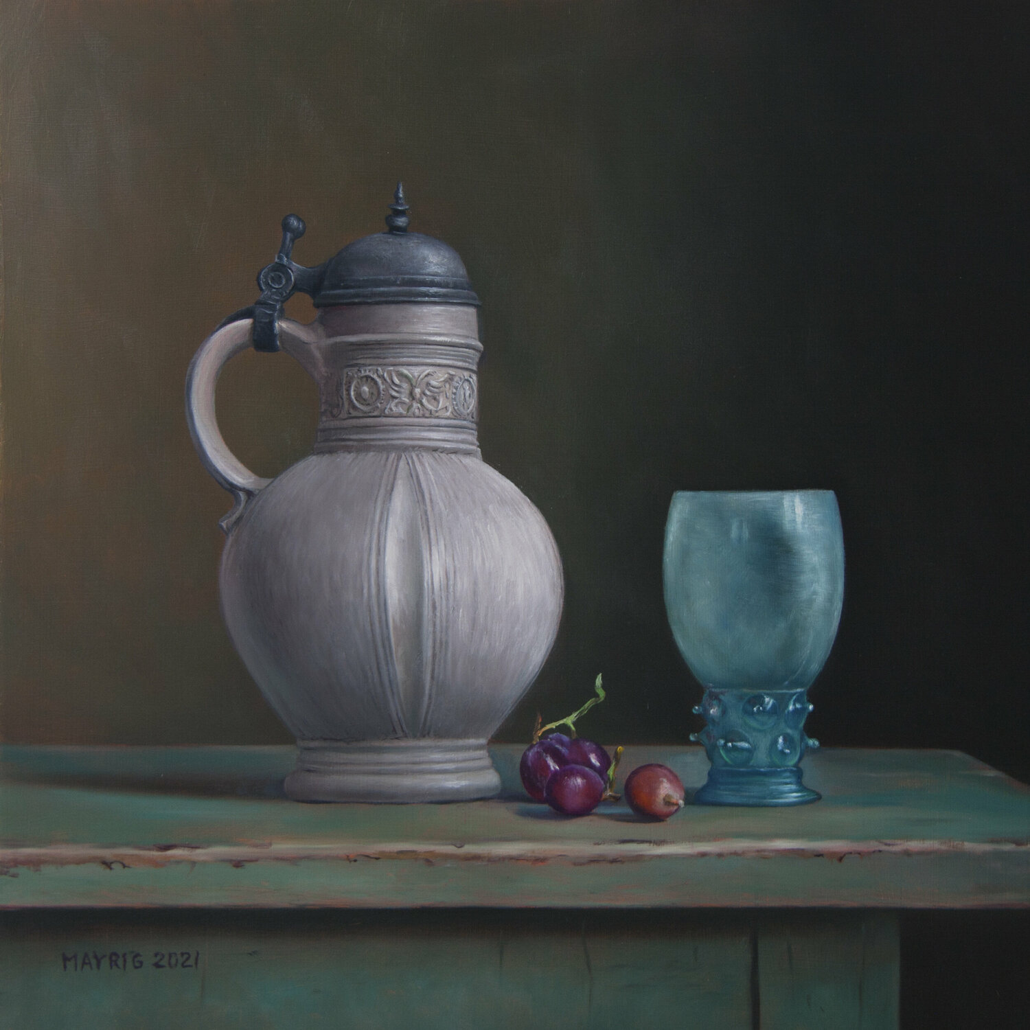 Medieval drink (Siegburg bottle) Mayrig Simonjan