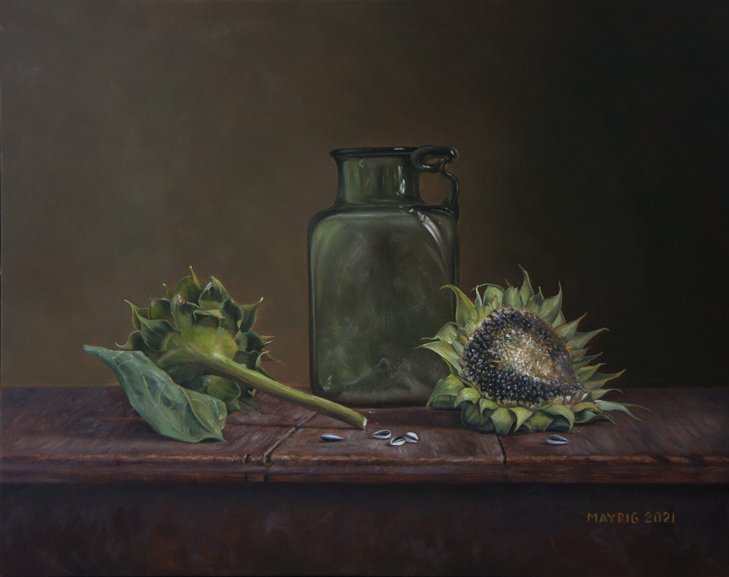 Collecting Sunflower oil Mayrig Simonjan