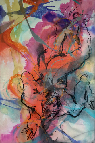 STREAMING von Kohlene Hendrickson, Malerei kaufen auf Singulart