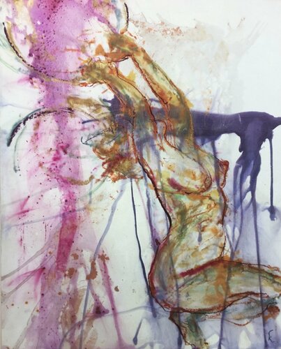 COSMIC PUNK van Kohlene Hendrickson, Schilderij te koop op Singulart