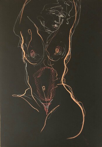 Release par Kohlene Hendrickson, Dessin en vente sur Singulart