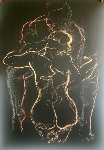 Healing Sexing van Kohlene Hendrickson, Tekening te koop op Singulart