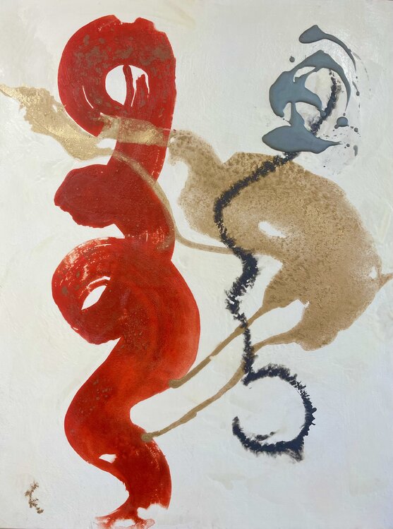 Lines & Circles Abstract 2 Kohlene Hendrickson
