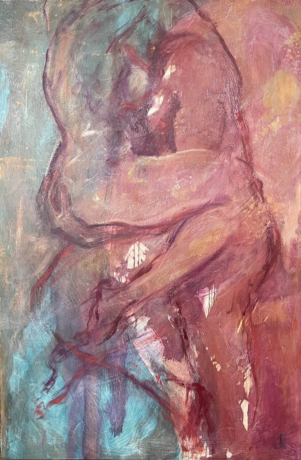 Pleasure Sexing Kohlene Hendrickson Original painting for sale