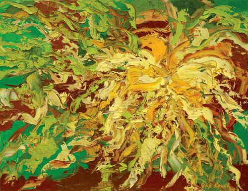 Touch of Eternity by Olha Bosak, Painting for Sale on Singulart