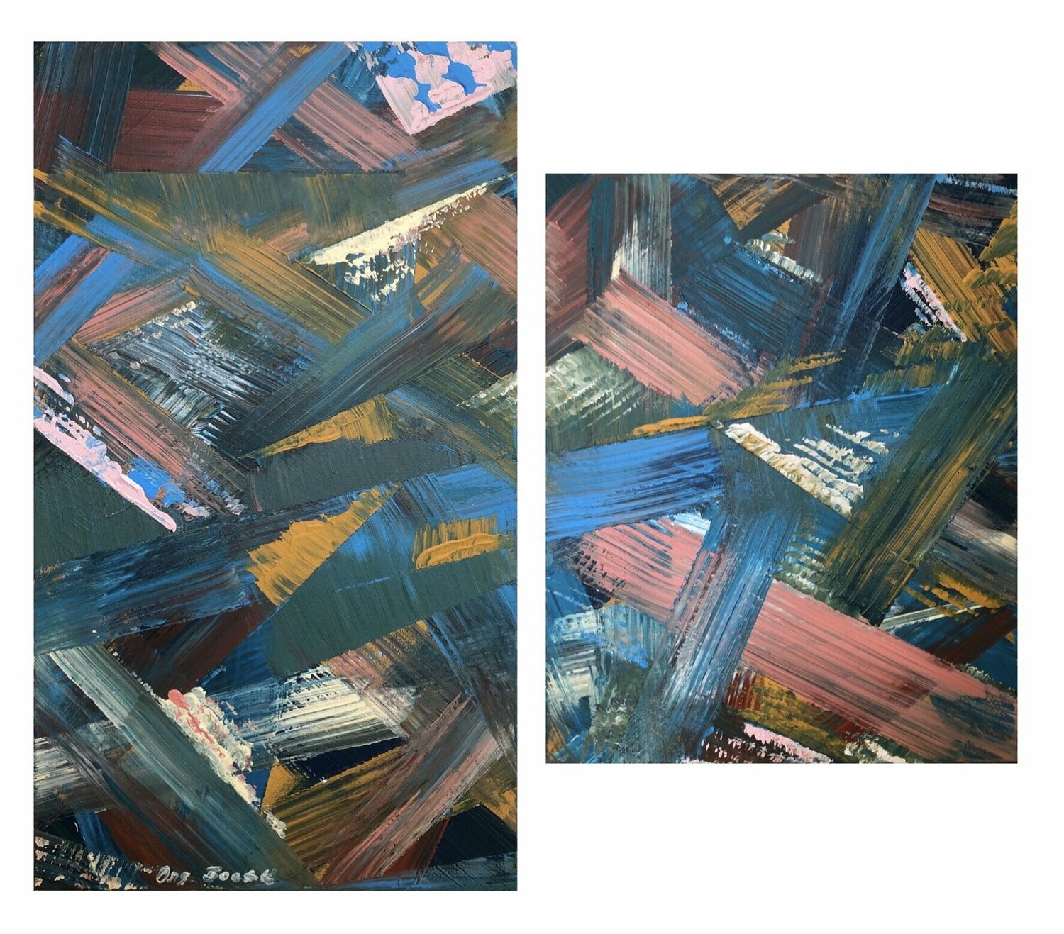 Unlocking a Lockdown Olha Bosak Pintura original en venta