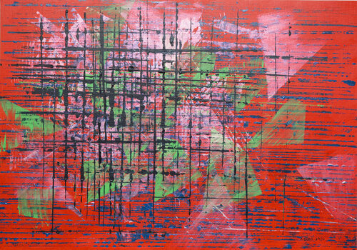Smitten Symmetry 15 von Ann Bubis, Malerei kaufen auf Singulart
