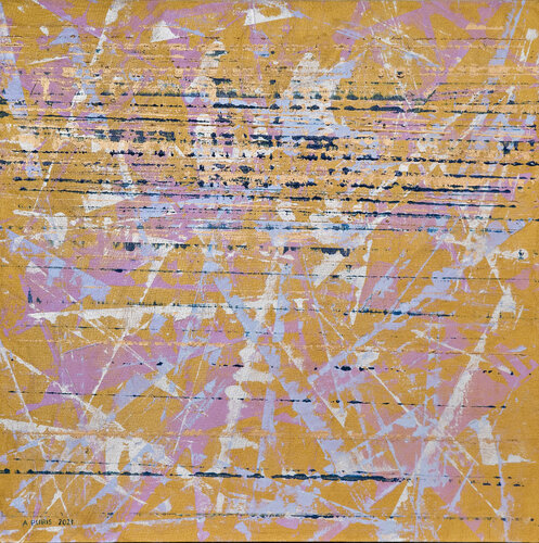 Repetitivescape 9 von Ann Bubis, Malerei kaufen auf Singulart