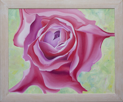 Petalled Pink by Ann Bubis, 회화 for Sale on Singulart