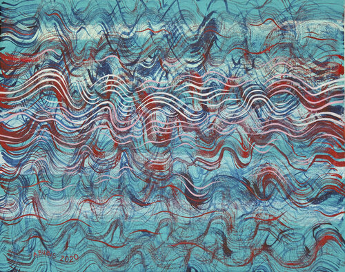 Rhythmscape Requiem 20 von Ann Bubis, Malerei kaufen auf Singulart