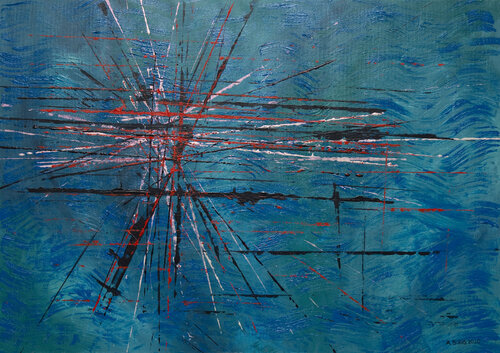Smitten Symmetry 18 von Ann Bubis, Malerei kaufen auf Singulart
