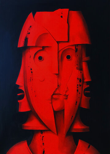 Herakles 9 di fabien delaube, Pittura in vendita su Singulart