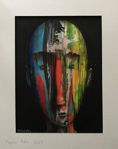 Figure libre 4 di fabien delaube, Pittura in vendita su Singulart