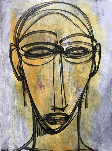 Bernard by fabien delaube, Painting for Sale on Singulart