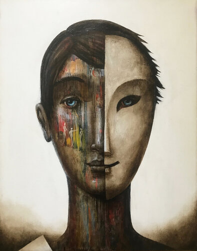 Loki III by fabien delaube, Painting for Sale on Singulart