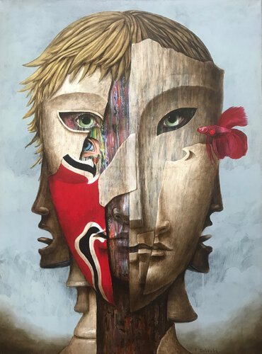 Priam by fabien delaube, Painting for Sale on Singulart