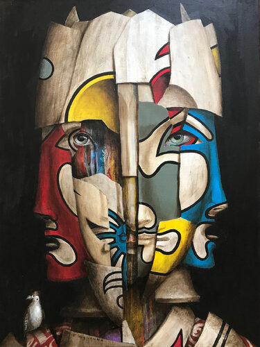 Hector II van fabien delaube, Schilderij te koop op Singulart